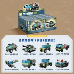 KEEPPLEY 42207 PHẢN ỨNG PHỐI HỢP 8 TỔ XE TÊN LỬA HÀNH TRÌNH bộ đồ chơi xếp lắp ráp ghép mô hình Military Army Quân Sự Bộ Đội