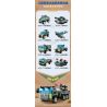 KEEPPLEY 42207 PHẢN ỨNG PHỐI HỢP 8 TỔ XE TÊN LỬA HÀNH TRÌNH bộ đồ chơi xếp lắp ráp ghép mô hình Military Army Quân Sự Bộ Đội
