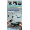 KEEPPLEY 42207 PHẢN ỨNG PHỐI HỢP 8 TỔ XE TÊN LỬA HÀNH TRÌNH bộ đồ chơi xếp lắp ráp ghép mô hình Military Army Quân Sự Bộ Đội