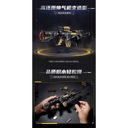 KEEPPLEY 42208 PHẢN ỨNG TOÀN DIỆN HỆ THỐNG SÚNG NGẮN XM26 8 TỔ HỢP bộ đồ chơi xếp lắp ráp ghép mô hình Military Army Quân Sự Bộ Đội