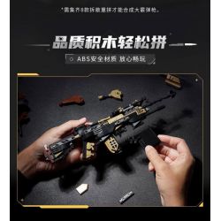 KEEPPLEY 42208 PHẢN ỨNG TOÀN DIỆN HỆ THỐNG SÚNG NGẮN XM26 8 TỔ HỢP bộ đồ chơi xếp lắp ráp ghép mô hình Military Army Quân Sự Bộ Đội