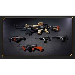 KEEPPLEY 42208 PHẢN ỨNG TOÀN DIỆN HỆ THỐNG SÚNG NGẮN XM26 8 TỔ HỢP bộ đồ chơi xếp lắp ráp ghép mô hình Military Army Quân Sự Bộ Đội