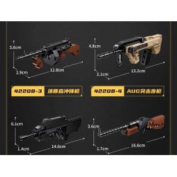 KEEPPLEY 42208 PHẢN ỨNG TOÀN DIỆN HỆ THỐNG SÚNG NGẮN XM26 8 TỔ HỢP bộ đồ chơi xếp lắp ráp ghép mô hình Military Army Quân Sự Bộ Đội