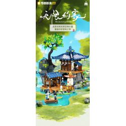 KEEPPLEY K21805 21805 CUỘC CHIẾN CỦA LUO XIAOHEI NGÔI NHÀ VÔ TẬN bộ đồ chơi xếp lắp ráp ghép mô hình Movie & Game Phim Và Trò Chơi 1347 khối