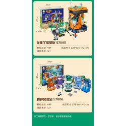 JIALE SPECIAL 57001 CRAZY TRIBE VÀO NHẦM TRANG GIAO DỊCH bộ đồ chơi xếp lắp ráp ghép mô hình 441 khối