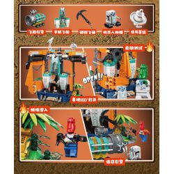 JIALE SPECIAL 57005 BỘ LẠC ĐIÊN KHÁM PHÁ CĂN CỨ KHÔNG GIAN bộ đồ chơi xếp lắp ráp ghép mô hình 927 khối