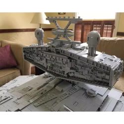 REBRICKABLE MOC-23104 23104 MOC23104 non  CƯỠNG CHẾ SAO HOÀNG ĐẾ 77525 bộ đồ chơi xếp lắp ráp ghép mô hình Star Wars ISD INTIMIDATOR 77525 Chiến Tranh Giữa Các Vì Sao 19579 khối