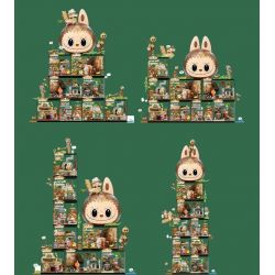 POP MART P10005 10005 CĂN CỨ BÍ MẬT CỦA RỪNG QUÁI VẬT TU LUYỆN TUYỆT VỜI bộ đồ chơi xếp lắp ráp ghép mô hình MAGICAL PLANTS 483 khối