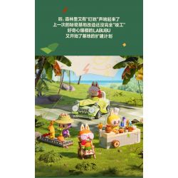 POP MART P10005 10005 CĂN CỨ BÍ MẬT CỦA RỪNG QUÁI VẬT TU LUYỆN TUYỆT VỜI bộ đồ chơi xếp lắp ráp ghép mô hình MAGICAL PLANTS 483 khối