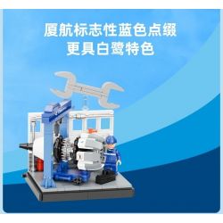 PANTASY 11026 XÂY DỰNG ƯỚC MƠ TRÊN BẦU TRỜI XANH SÁNG TẠO VĂN HÓA CỦA XIAMEN AIRLINES NHỮNG KHUNG CẢNH NHỎ TRONG BUỒNG LÁI MÁY BAY bộ đồ chơi xếp lắp ráp ghép mô hình City Thành Phố 256 khối