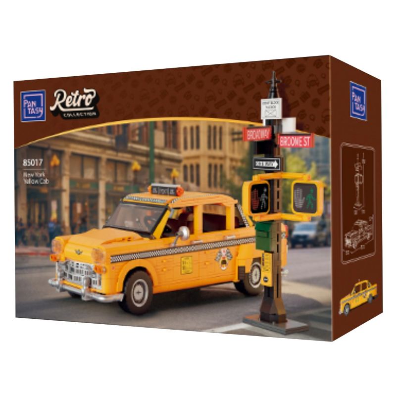 PANTASY 85017 TAXI NEW YORK bộ đồ chơi xếp lắp ráp ghép mô hình Creator Sáng Tạo 1800 khối