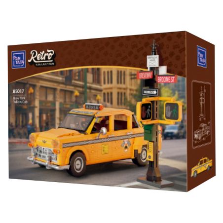 PANTASY 85017 TAXI NEW YORK bộ đồ chơi xếp lắp ráp ghép mô hình Creator Sáng Tạo 1800 khối
