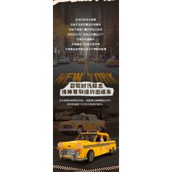 PANTASY 85017 TAXI NEW YORK bộ đồ chơi xếp lắp ráp ghép mô hình Creator Sáng Tạo 1800 khối
