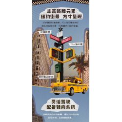 PANTASY 85017 TAXI NEW YORK bộ đồ chơi xếp lắp ráp ghép mô hình Creator Sáng Tạo 1800 khối