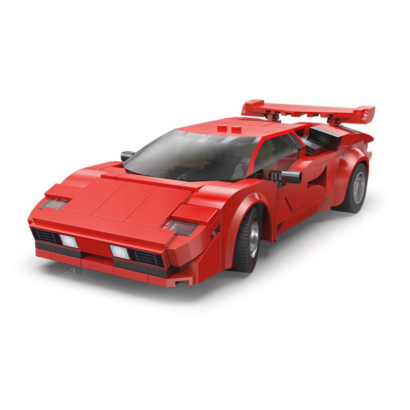 CADA DOUBLEE C51085 51085 PHIÊN BẢN ĐIỀU KHIỂN TỪ XA XE THỂ THAO RED SHADOW 1:20 tỷ lệ 1:20 bộ đồ chơi xếp lắp ráp ghép mô hình Creator Sáng Tạo 328 khối