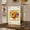 WEILE CREATION 2178 HOA KHÔNG NGỦ IV TRÁI TIM LUÔN NỞ bộ đồ chơi xếp lắp ráp ghép mô hình Arts & Crafts ETERNAL FLOWER 727 khối