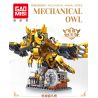 GAOMISI T2102 2102 ĐỘNG VẬT CƠ KHÍ CÚ bộ đồ chơi xếp lắp ráp ghép mô hình MECHANICAL OWL 636 khối