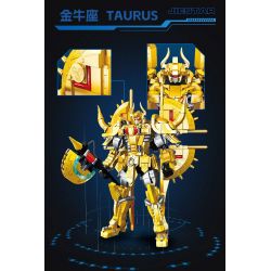JIESTAR 58228 CHIẾN TRANH GIỮA CÁC VÌ SAO KIM NGƯU MECHA bộ đồ chơi xếp lắp ráp ghép mô hình SAINT SEIYA TAURUS 1781 khối