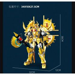 JIESTAR 58228 CHIẾN TRANH GIỮA CÁC VÌ SAO KIM NGƯU MECHA bộ đồ chơi xếp lắp ráp ghép mô hình SAINT SEIYA TAURUS 1781 khối