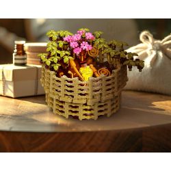 JIESTAR JJ9109 9109 CHẬU HOA CÚC NGÀN bộ đồ chơi xếp lắp ráp ghép mô hình Creator CHRYSANTHEMUM MOLIFOLIUM Sáng Tạo 353 khối