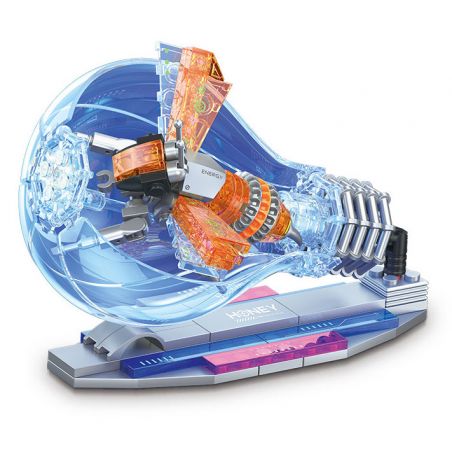 JIESTAR JJ9100 9100 CÔN TRÙNG CYBERPUNK ONG bộ đồ chơi xếp lắp ráp ghép mô hình CYBERPUNK INSECT HONEY BEE