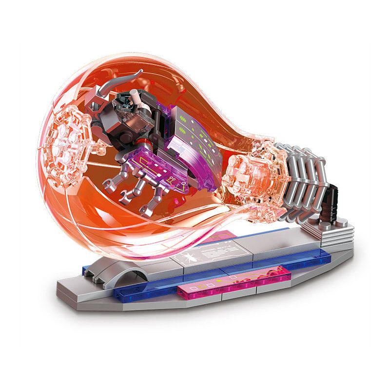 JIESTAR JJ9101 9101 CÔN TRÙNG CYBERPUNK MỘT SỪNG bộ đồ chơi xếp lắp ráp ghép mô hình CYBERPUNK INSECT UNICORN BEETLE