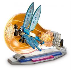 JIESTAR JJ9102 9102 CÔN TRÙNG ĐIỆN TỬ CHUỒN bộ đồ chơi xếp lắp ráp ghép mô hình CYBERPUNK INSECT DRAGONFLY