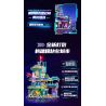 LUMIBRICKS FUNWHOLE F9042 9042 THÀNH PHỐ CYBERPUNK NEON TÒA NHÀ CHUNG CƯ OASIS bộ đồ chơi xếp lắp ráp ghép mô hình Creator Sáng Tạo 2507 khối