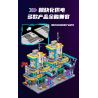 LUMIBRICKS FUNWHOLE F9042 9042 THÀNH PHỐ CYBERPUNK NEON TÒA NHÀ CHUNG CƯ OASIS bộ đồ chơi xếp lắp ráp ghép mô hình Creator Sáng Tạo 2507 khối