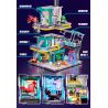 LUMIBRICKS FUNWHOLE F9042 9042 THÀNH PHỐ CYBERPUNK NEON TÒA NHÀ CHUNG CƯ OASIS bộ đồ chơi xếp lắp ráp ghép mô hình Creator Sáng Tạo 2507 khối