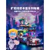 LUMIBRICKS FUNWHOLE F9043 9043 THÀNH PHỐ CYBERPUNK NEON XE TUẦN TRA CỦA CẢNH SÁT ỐC ĐẢO bộ đồ chơi xếp lắp ráp ghép mô hình Creator Sáng Tạo 372 khối