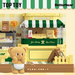 TOP TOY TC2057 2057 CỬA HÀNG TRÁNG MIỆNG BƠ GẤU bộ đồ chơi xếp lắp ráp ghép mô hình BUTTERBEAR DESSERT SHOP 460 khối