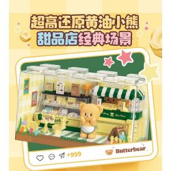 TOP TOY TC2057 2057 CỬA HÀNG TRÁNG MIỆNG BƠ GẤU bộ đồ chơi xếp lắp ráp ghép mô hình BUTTERBEAR DESSERT SHOP 460 khối