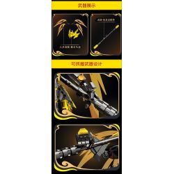 LE YI 62075 TÔN NGỘ KHÔNG PHẢN NGHỊCH ĐỐI MẶT VỚI VẬN MỆNH bộ đồ chơi xếp lắp ráp ghép mô hình 1128 khối