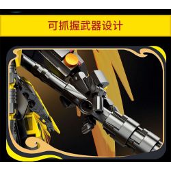 LE YI 62075 TÔN NGỘ KHÔNG PHẢN NGHỊCH ĐỐI MẶT VỚI VẬN MỆNH bộ đồ chơi xếp lắp ráp ghép mô hình 1128 khối