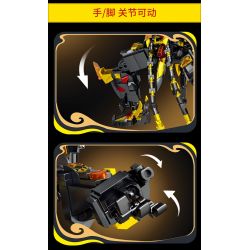 LE YI 62075 TÔN NGỘ KHÔNG PHẢN NGHỊCH ĐỐI MẶT VỚI VẬN MỆNH bộ đồ chơi xếp lắp ráp ghép mô hình 1128 khối