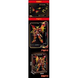 LE YI 62038 ÁO GIÁP MÁY BAY SUZAKU ZHANG KIỂU TRUNG QUỐC bộ đồ chơi xếp lắp ráp ghép mô hình 2038 khối