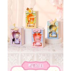 WEKKI 519006 CÔNG CHÚA TRONG MƠ CUỐN SÁCH TUYỆT VỜI VỀ NHỮNG NÀNG bộ đồ chơi xếp lắp ráp ghép mô hình Girl Con Gái