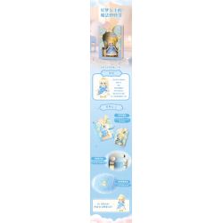 WEKKI 519007 CÔNG CHÚA TRONG MƠ CUỐN SÁCH TUYỆT VỜI CỦA STAR DREAM PRINCESS bộ đồ chơi xếp lắp ráp ghép mô hình Girl Con Gái