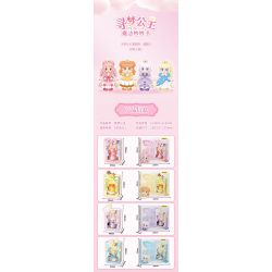 WEKKI 519007 CÔNG CHÚA TRONG MƠ CUỐN SÁCH TUYỆT VỜI CỦA STAR DREAM PRINCESS bộ đồ chơi xếp lắp ráp ghép mô hình Girl Con Gái