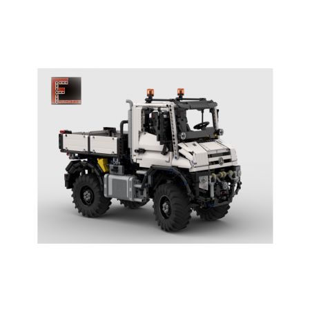 REBRICKABLE MOC-143162 143162 MOC143162 MÁY XAY UNIMOG U535 bộ đồ chơi xếp lắp ráp ghép mô hình Creator Sáng Tạo 3465 khối