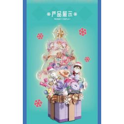 SEMBO 605042 LỜI CHÚC ĐẸP bộ đồ chơi xếp lắp ráp ghép mô hình Creator Sáng Tạo 309 khối