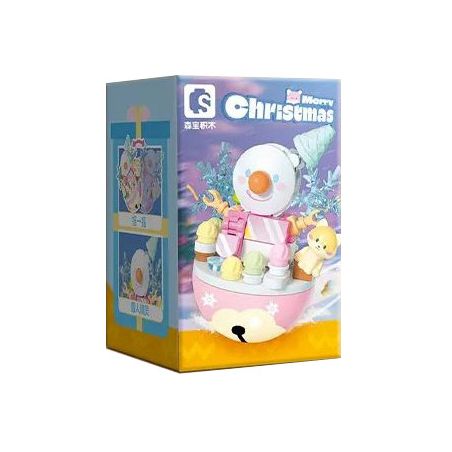 SEMBO 605040 GIÁNG SINH YÊU TINH MÙA ĐÔNG bộ đồ chơi xếp lắp ráp ghép mô hình Creator Sáng Tạo