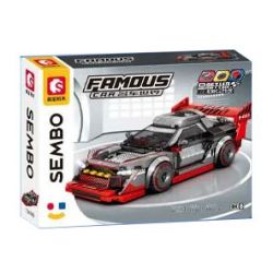 SEMBO 714560 XE SANG TRỌNG JIJI 714560 bộ đồ chơi xếp lắp ráp ghép mô hình Speed Champions Racing Cars Đua Xe Công Thức 328 khối