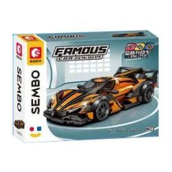 SEMBO 714561 XE SANG TRỌNG JIJI 714561 bộ đồ chơi xếp lắp ráp ghép mô hình Speed Champions Racing Cars Đua Xe Công Thức 303 khối
