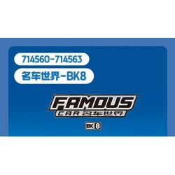SEMBO 714561 XE SANG TRỌNG JIJI 714561 bộ đồ chơi xếp lắp ráp ghép mô hình Speed Champions Racing Cars Đua Xe Công Thức 303 khối