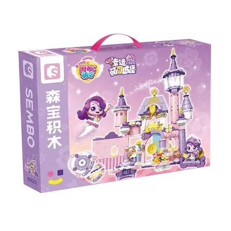 PANTASY 86909 MOEKO TUYỆT VỜI LÂU ĐÀI MAY MẮN bộ đồ chơi xếp lắp ráp ghép mô hình Girl PEANUTS CHRISTMAS TREE Con Gái 1300 khối