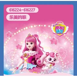 SEMBO 616227 NGÔI NHÀ TUYỆT VỜI VÀ DỄ THƯƠNG CỦA LEMEI PHÒNG KHÁCH GIÃN bộ đồ chơi xếp lắp ráp ghép mô hình Girl Con Gái 146 khối