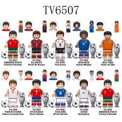 TV 6507 7051 7052 7053 7054 7055 7056 7057 7058 7059 7060 MÔ HÌNH NGÔI SAO BÓNG ĐÁ 10 LOẠI bộ đồ chơi xếp lắp ráp ghép mô hình City Thành Phố