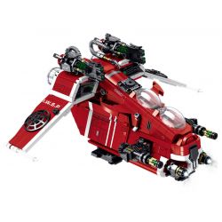 ZAPE 98002 PHÁO HẠM CỘNG HÒA bộ đồ chơi xếp lắp ráp ghép mô hình Star Wars Chiến Tranh Giữa Các Vì Sao 1107 khối